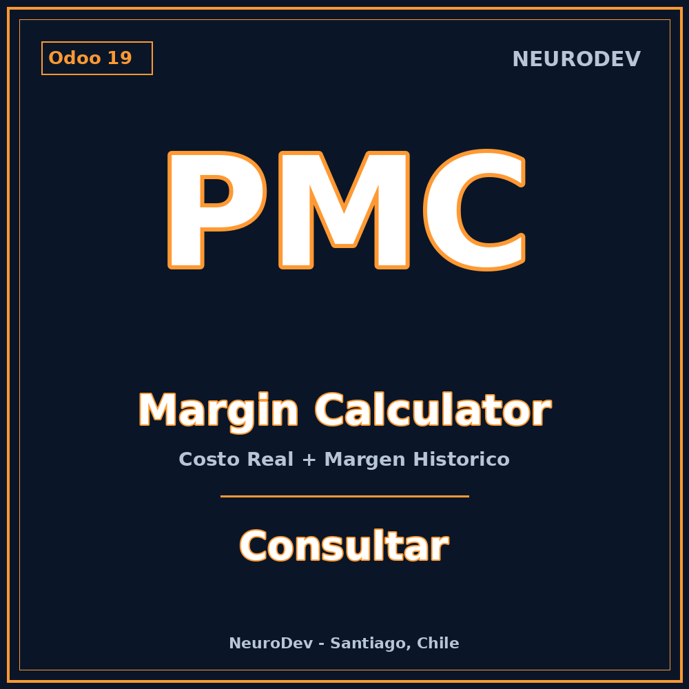 Purchase Margin Calculator — Costo real y margen Odoo